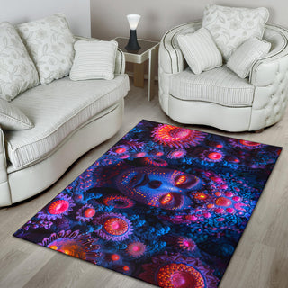 ALIVE SOMEWHERE RUG | ACIDMATH AI