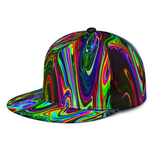 ACID DROP SNAPBACK HAT | PSYCHEDELIC POUR HOUSE