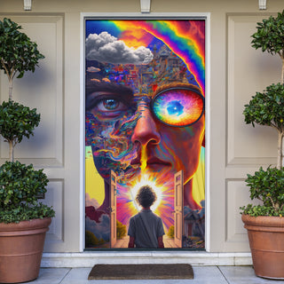 ENLIGHTENED DOOR SOCK | ACIDMATH AI