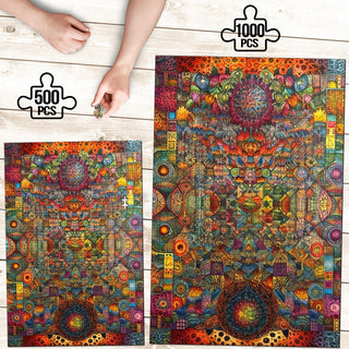 BLOTTERED PUZZLE | ACIDMATH AI