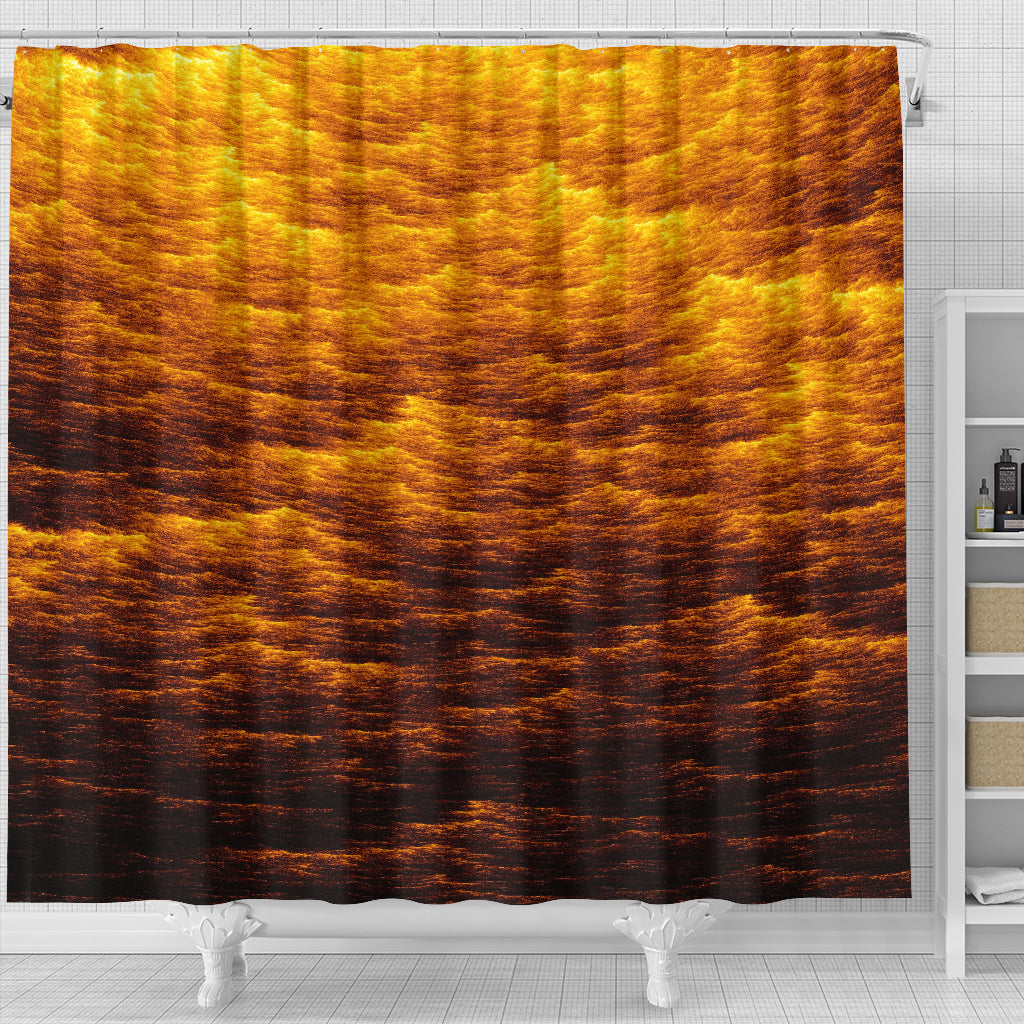 Skyfire | Shower Curtain | POLARIS