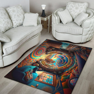 HOME SWEET HOME RUG | ACIDMATH AI