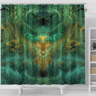 Aeon Rebirth | Shower Curtain | POLARIS