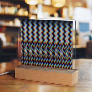 Heat Wave | Light-Up Acrylic Sign | Austin Blake