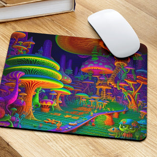 THE LAND OF GIZMOS MOUSE PAD | ACIDMATH AI