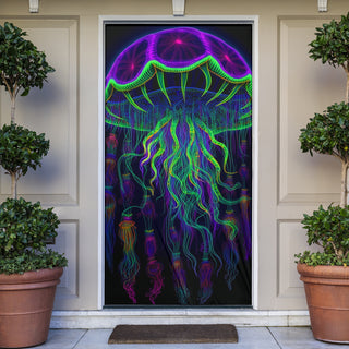 JELLYFISHBRELLA DOOR SOCK | ACIDMATH AI