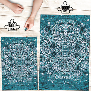 Ice Cave Totem | Puzzle | Makroverset