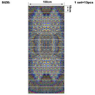 GEOMETRIC GREY SHIFT STAIR STICKERS | MIL ET UNE