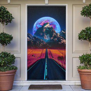 ROAD TO THE MOON DOOR SOCK | GEOGLYSER