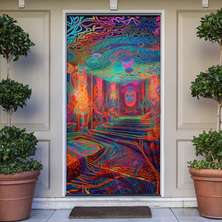 SACRED SPACE DOOR SOCK | ACIDMATH AI