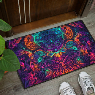 EMERGENCE DOOR MAT | ACIDMATH AI
