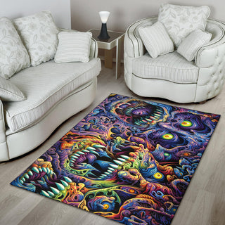 MONSTERGARAGE RUG | ACIDMATH AI