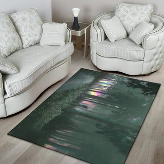 MIDNIGHT FOREST RUG | HUBERT S