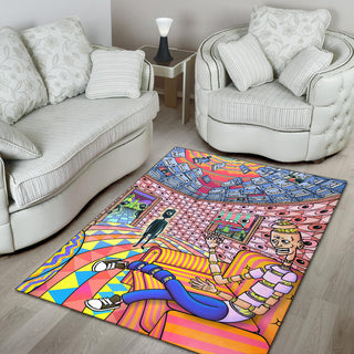 YOURE COMING WITH US Rug | ALGA Artworks