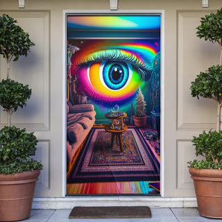 LIVING ROOM GUEST DOOR SOCK | ACIDMATH AI