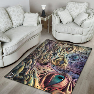 EYES IN THE UNDERWORLD RUG | ACIDMTAH AI