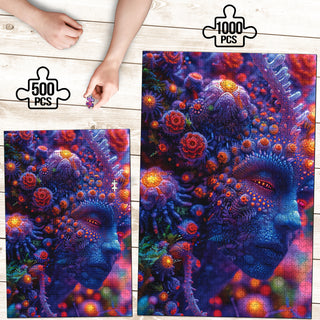 UV GIRL PUZZLE | ACIDMATH AI