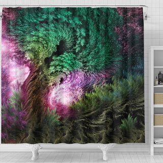 Windy Tree | Shower Curtain | POLARIS