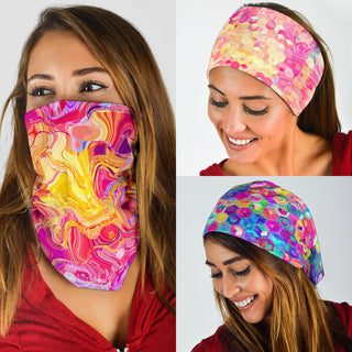 FLORISHING BANDANAS 3 PACK | ARTDESIGNWORKS