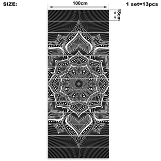 THE MANDALA STAIR STICKERS | BROCK SPRINGSTEAD