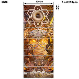 OPEN ANCIENT EYES STAIR STICKERS | LIGHT WIZARD