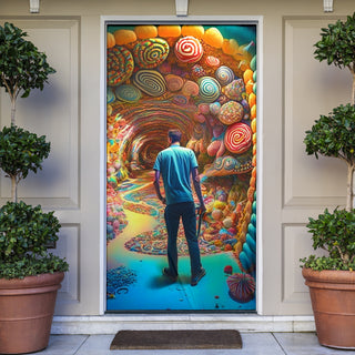 TAKE A LOOK DOOR SOCK | ACIDMATH AI