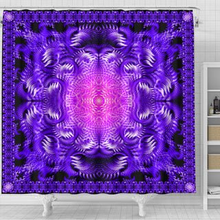 Fury Well - Purple | Shower Curtain | POLARIS