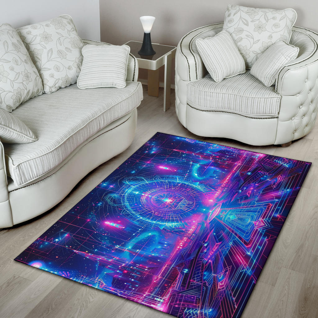 HIGHER PLANE RUG | ACIDMATH AI