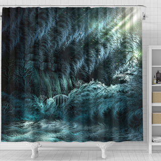 Winter Wanderer | Shower Curtain | POLARIS