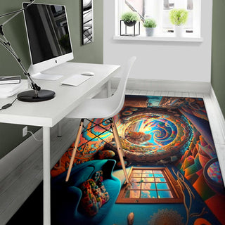 HOME SWEET HOME RUG | ACIDMATH AI