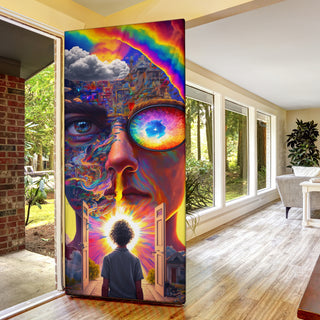 ENLIGHTENED DOOR SOCK | ACIDMATH AI