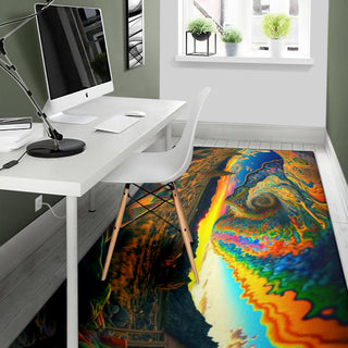 FIRE IN THE SKY RUG | ACIDMATH AI