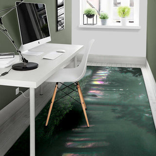 MIDNIGHT FOREST RUG | HUBERT S