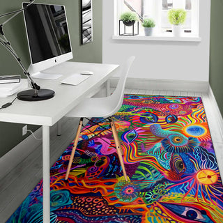 AYA ANIMAL SPIRITS RUG | ACIDMATH AI