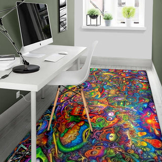 UR A WILD ONE RUG | ACIDMATH AI