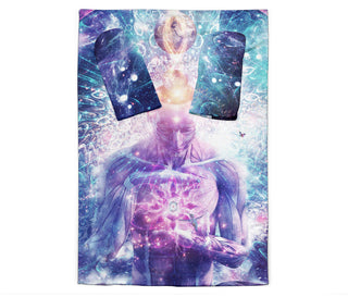 IGNITED SPARK ADULT SLEEVE BLANKET | CAMERONN GRAY