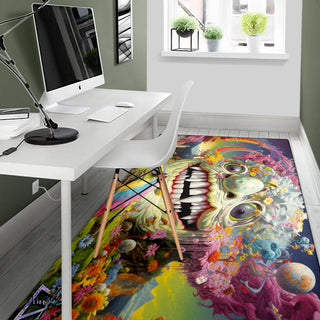 HAPPY FACE RUG | ACIDMATH AI