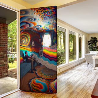 READING WORMHOLE DOOR SOCK | ACIDMATH AI