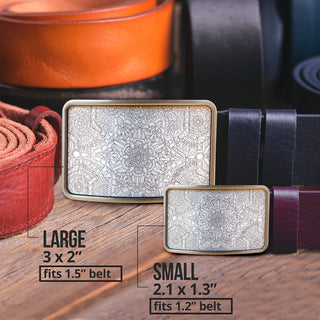 FLOWER BLOOM BELT BUCKLE | LACHLAN WARDLAW