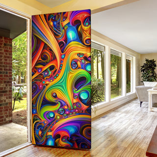 PSYBERLOT DOOR SOCK | ACIDMATH AI