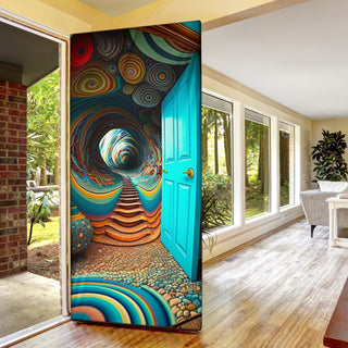 OPEN DOOR POLICY DOOR SOCK | ACIDMATH AI