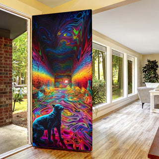 KITTY HALL DOOR SOCK | ACIDMATH AI