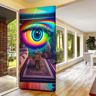 LIVING ROOM GUEST DOOR SOCK | ACIDMATH AI