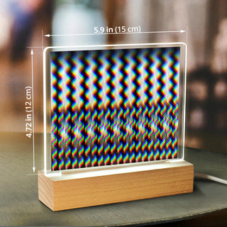 Heat Wave | Light-Up Acrylic Sign | Austin Blake