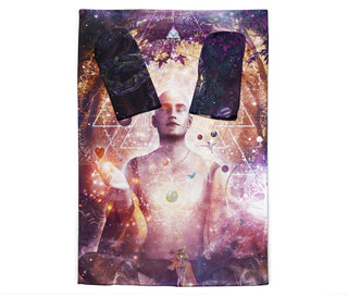 CONNECTED TO SOURCE ADULT SLEEVE BLANKET | CAMERON GRAY