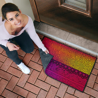 A GRID DOOR MAT | ACIDMATH AI