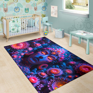 ALIVE SOMEWHERE RUG | ACIDMATH AI