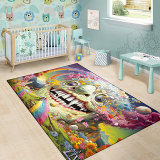 HAPPY FACE RUG | ACIDMATH AI