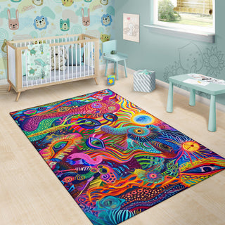 AYA ANIMAL SPIRITS RUG | ACIDMATH AI