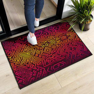 PSY GRID DOOR MAT | ACIDMATH AI